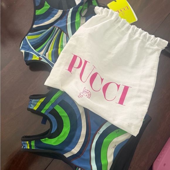 Emilio Pucci Multicolor One Piece Swimsuit - Picture 5 of 5